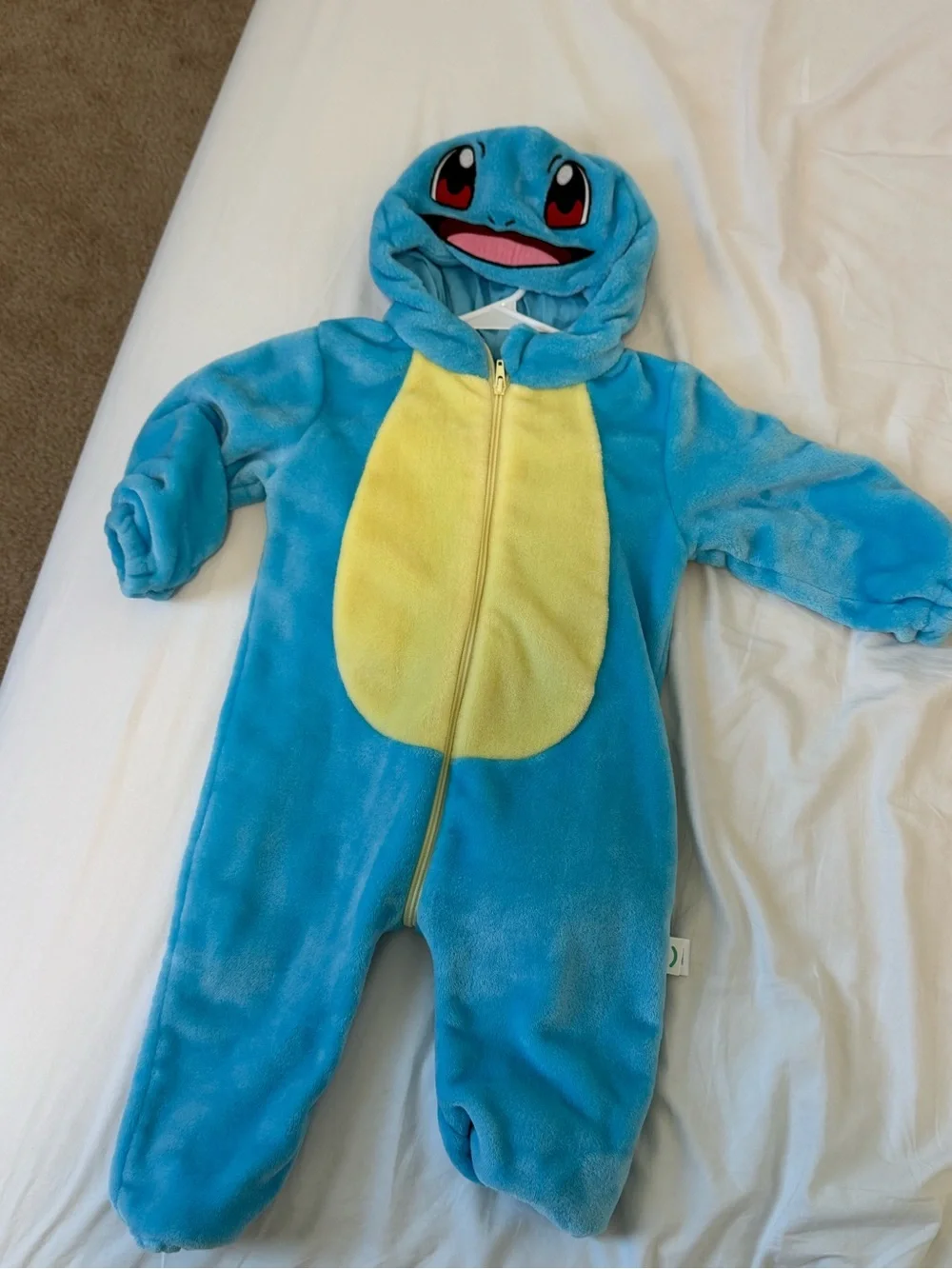 Toddler Pokémon Squirtle Costume 2T | Halloween Costume | Turtle Jumpsuit